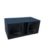 King Box Universal AK-12DVL Dual 12" Double Front Port - Sprayed