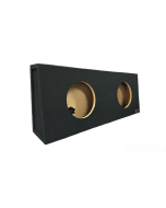 King Box Universal AKT210 Dual 10" Wedge Truck Box Sealed - Carpet