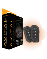 Avital D9147L 1-Way 4-Button 1/4 Mile Remote Start RF Kit