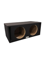 King Box Universal D10DSV Dual 10" Dual Side Port - Carpet