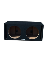 King Box Universal D12DSV Dual 12" Dual Side Port - Carpet