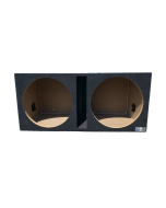 King Box Universal D12V Dual 12" Single Front Port - Carpet