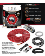 DIVINI 0GA. ANL Amp Kit (Copper)