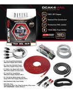 DIVINI 4GA. ANL Amp Kit (Copper)