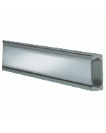 Heise HE-ATCL Clear Aluminum Surface Mount Track - 3 Ft