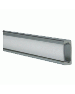 Heise HE-ATFL Frosted Aluminum Surface Mount Track - 3 Ft