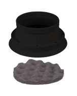 Install Bay IBSBF65 2 Piece Speaker Baffle Kit 6.5 Inch - Pkg/Pair