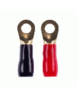 Raptor R4516RT 4AWG 5/16in Gold Ring Terminals - 20 PK