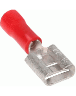 Install Bay RVFD250 Red Vinyl Female Quick Disconnect 22-18 Gauge .250