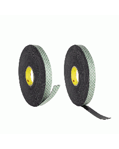 Install Bay 3M4056 Double Coat Urethane Foam Tape Black - 1 in x 36 yd
