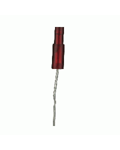 Install Bay 3MRBNCF 3M Red Nylon Female Bullet Connector 22-18 Gauge .156