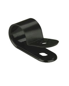 Install Bay BCC516 Black Cable Clamps 5/16 Inch - Package of 100