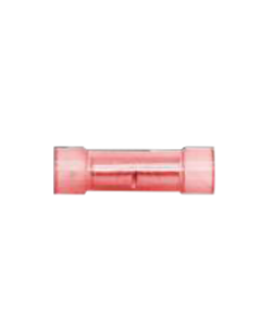 DB Link RBC2216P 22-16 Ga. Red Clear Pvc Butt Connector 100 Pack