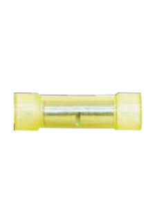 DB Link YBC1210P 12-10 Ga Yellow Clear Pvc Butt Connector 100 Pack