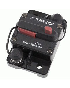 Install Bay E-CB200MR Circuit Breaker Manual Reset IP67 Rated - 200 Amp