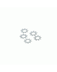 Install Bay ELW8P Plain Lock Washer #8 External - Package of 100
