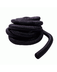 Install Bay F6N200BK 2in Self-Wrapping Split Braid Sleeving Black - 25ft