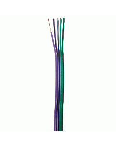 Install Bay FLAT5R 5 CONDUCTOR FLAT SPEAKER WIRE REAR - 200FT CCA