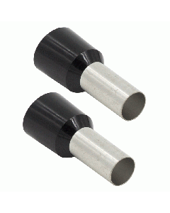 Install Bay FVBK4 Black 4 GA Ferrules - Package of 100