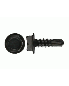 Install Bay HWHT812 Hex Washer Head Tek Screw #8 x 1/2 Inch - Box of 500