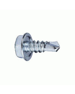 Install Bay HWHT812Z Hex Washer Head Tek ZINC Screw #8 x 1/2 Inch Box of 500