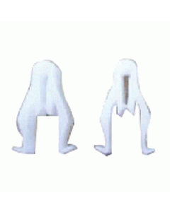Install Bay IB-PC7503 White Panel Clip - Package of 50