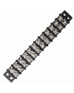 Install Bay IBBS12P Barrier Strip 12-22 GA NO.8 Spade - 12 Position - 10 Pack