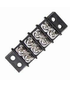 Install Bay IBBS4P Barrier Strip 12-22 GA NO.8 Spade - 4 Position - 10 Pack