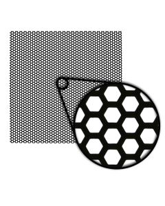 Install Bay IBGMHC18 Metal Mesh Grille Material - Honeycomb Hex Pattern