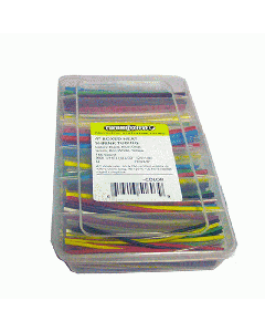 Install Bay IBHST160C Heat Shrink Tubing Kit - 160 Pc 4 in 2:1 - Assorted Colors