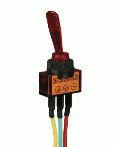 Install Bay IBTSMS TOGGLE SWITCH MINI SPST ON-ON - Package of 5