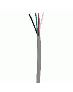 Install Bay JPWBGRW12100 Jacketed Primary Wire 4 Conductor 12GA All Copper Blk/Grn/Re