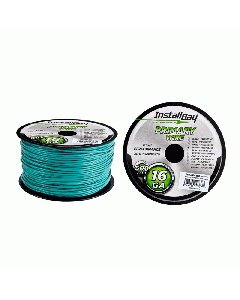 Install Bay PWGN16500 Primary Wire 16 Gauge All Copper Green Coil - 500 ft
