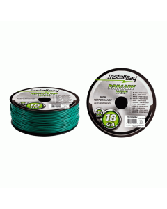 Install Bay PWGN18500 Primary Wire 18 Gauge All Copper Green Coil - 500 ft