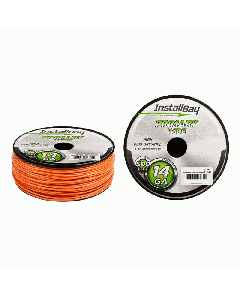 Install Bay PWOR14500 Primary Wire 14 Gauge All Copper Orange Coil - 500 ft