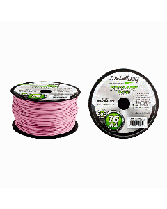 Install Bay PWPK16500 Primary Wire 16 Gauge All Copper Pink Coil - 500 ft