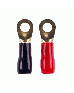 Raptor R4516RT 4AWG 5/16in Gold Ring Terminals - 20 PK