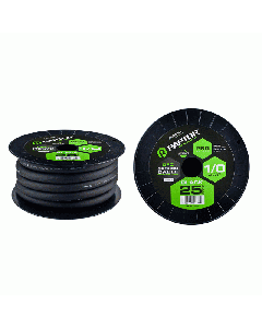 Raptor R51-0-25B25 ft 1/0 AWG BLACK PRO-SERIES OFC POWER CABLE