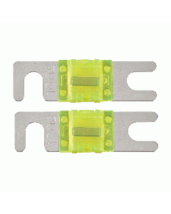 Raptor RMANL100 100 AMP Mini ANL Fuses Nickel Plated - MID SERIES - 2 PK