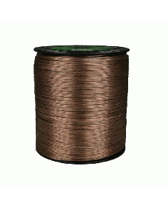 Install Bay SW12-500 Speaker Wire 12 Gauge All Copper Clear Coil - 500 ft