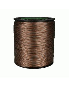 Install Bay SW16-500 Speaker Wire 16 Gauge All Copper Clear Coil - 500 ft