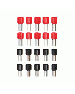 T-SPEC V4GA-FERR Refill Pack Ferrules 4Ga Red/Blk 10